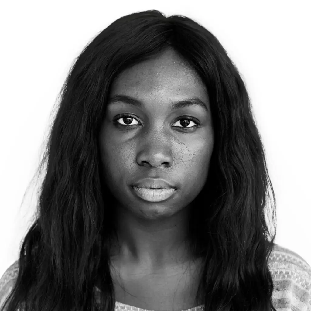 Portrait of an African American woman