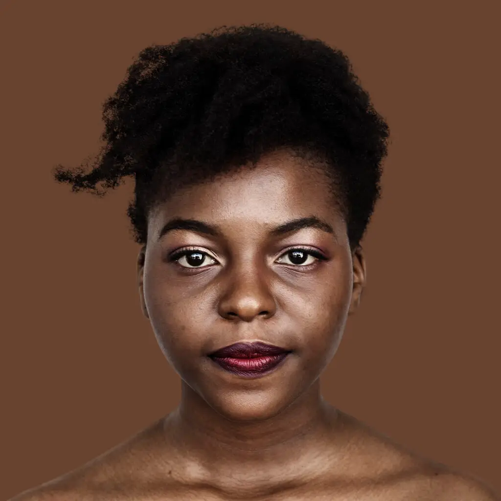 Portrait of an African woman